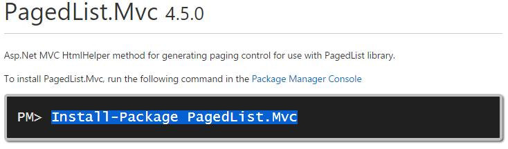 Asp.NET MVC'de PagedList Kullanarak Verileri Sayfalama-2
