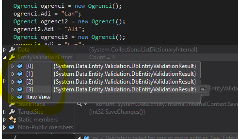 Entity Framework - Code First'te IValidatableObject İle Kolonlara Validasyon Ayarlama