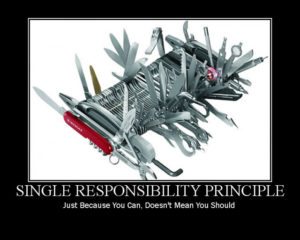 Tek Sorumluluk Prensibi(Single Responsibility Principle - SRP)