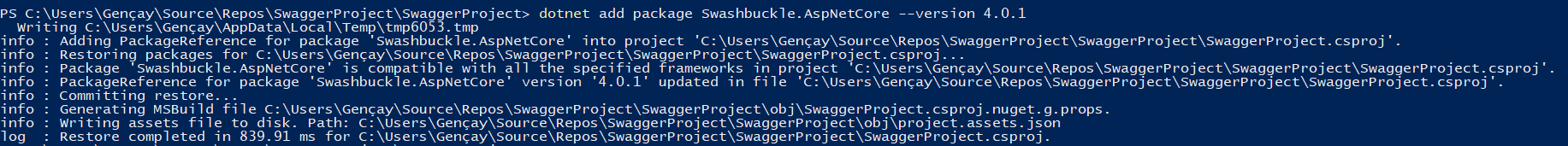 Asp.NET Core - Swagger Aracı