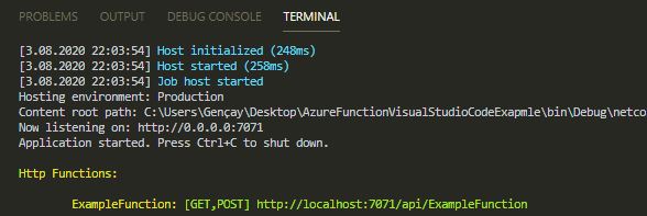 Azure Functions Serisi #4 – Visual Studio Code İle Azure Function Oluşturmak