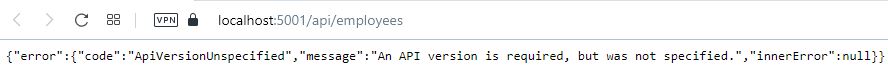 Asp.NET Core - API Versiyonlama