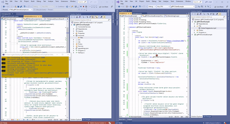 gRPC - File Streaming Nasıl Gerçekleştirilir?
