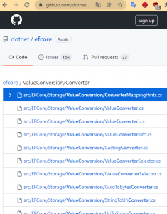 Entity Framework Core - Value Converters